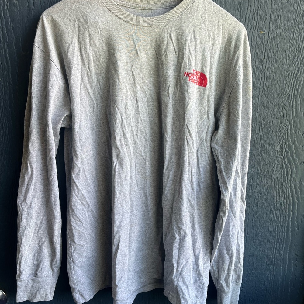The North Face Heather Gray Crewneck